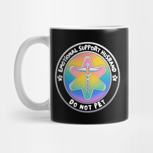 Emotional-Support-Husband-Do-Not-Pet Mug